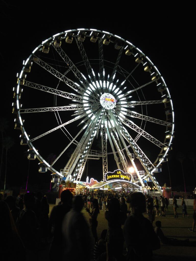 Ferris wheel at Coachella 