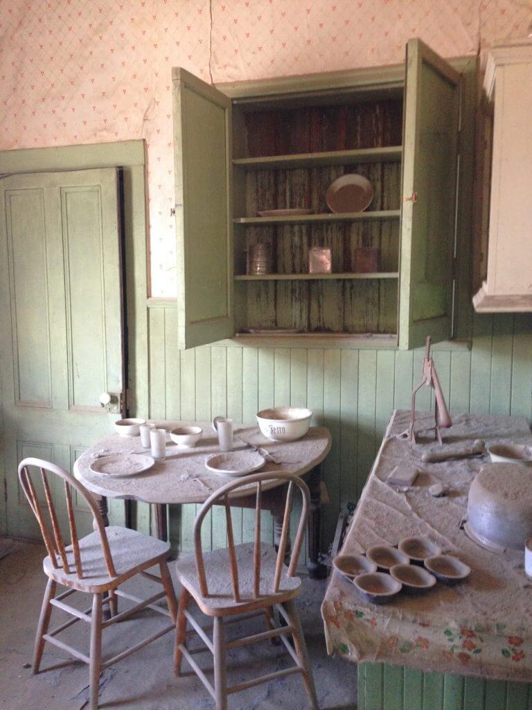 Abandoned home in Bodie ghost town 