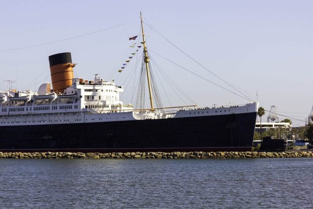 The Queen Mary in Long Beach 