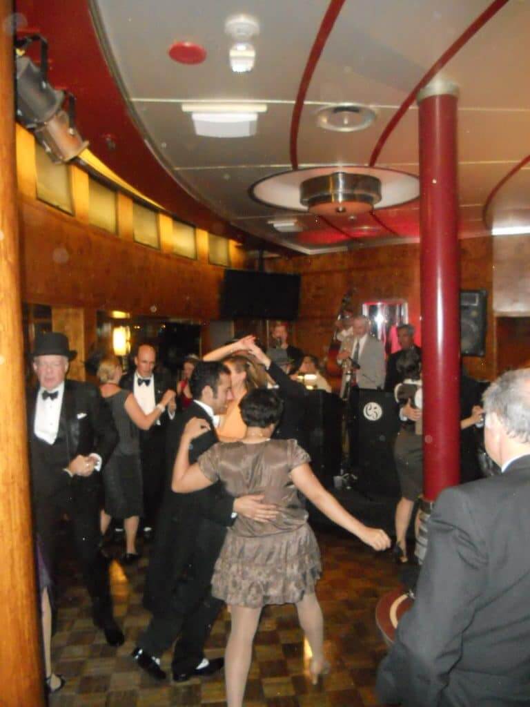 swing dancing on the Queen Mary