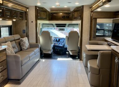 interior picture of a recreational vehicle