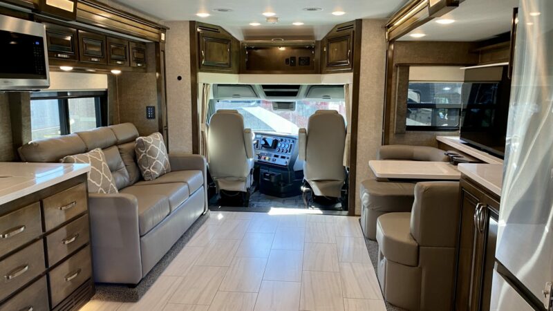 interior picture of a recreational vehicle
