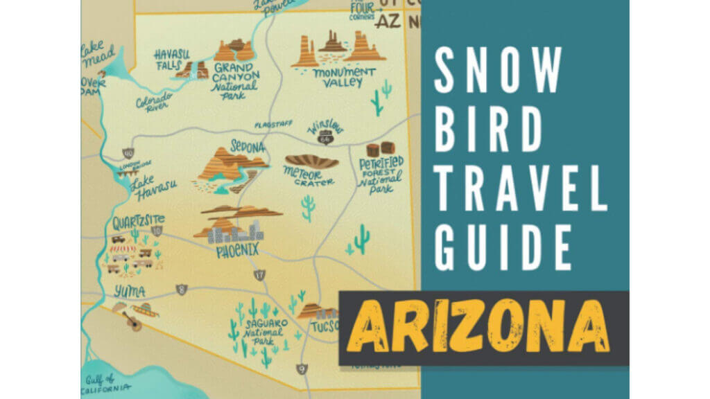Snowbird Travel Guide: Arizona book cover