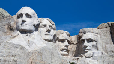 An RV road trip would be incomplete without visiting Mount Rushmore.