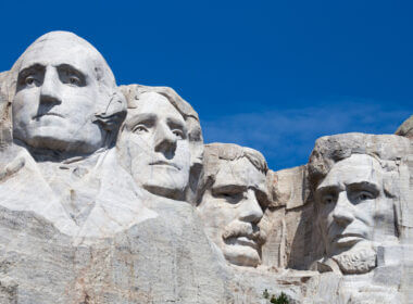 An RV road trip would be incomplete without visiting Mount Rushmore.