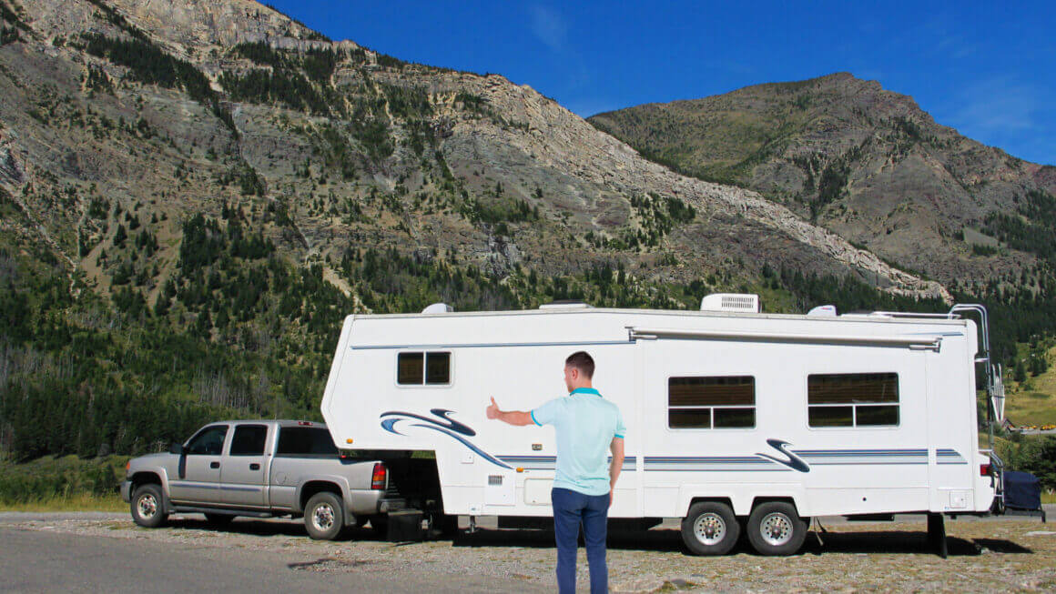 driving cross country with travel trailer