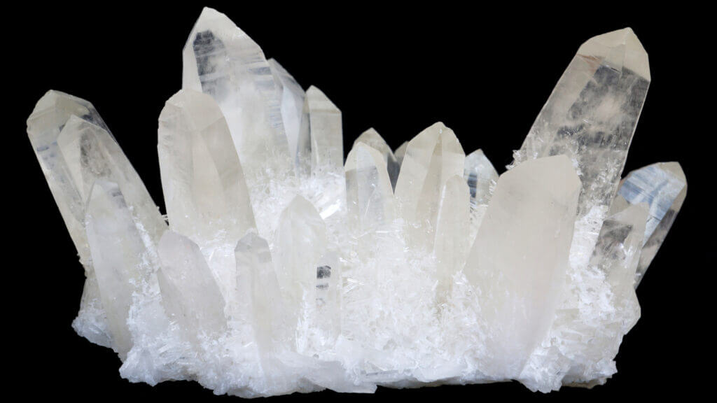 A quartz crystal can be mined in Hot Springs Arkansas. 