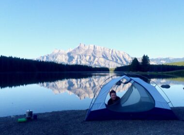 Camping in Colorado.