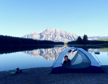 Camping in Colorado.