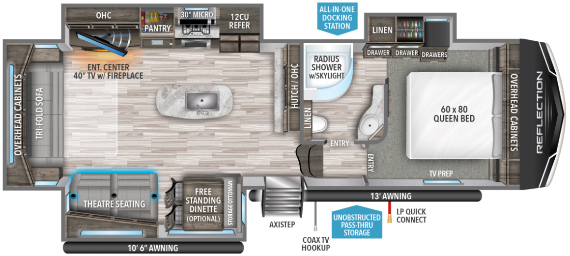 The Best Grand Design Reflection Floorplans - Getaway Couple