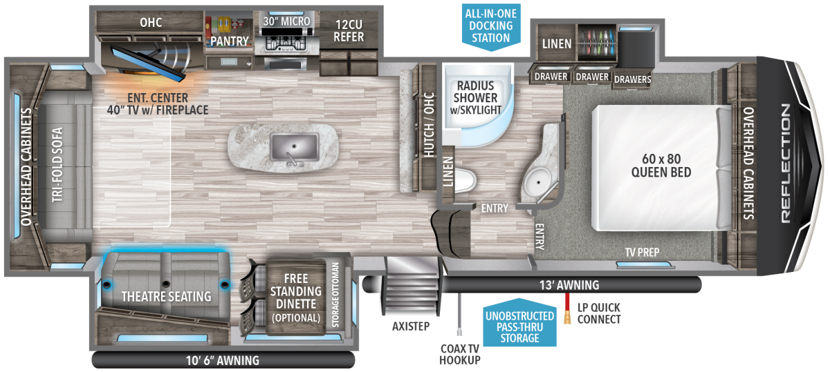 The Best Grand Design Reflection Floorplans - Getaway Couple