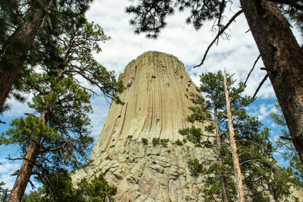 Devil's Tower National Monument in Wyoming, USA.