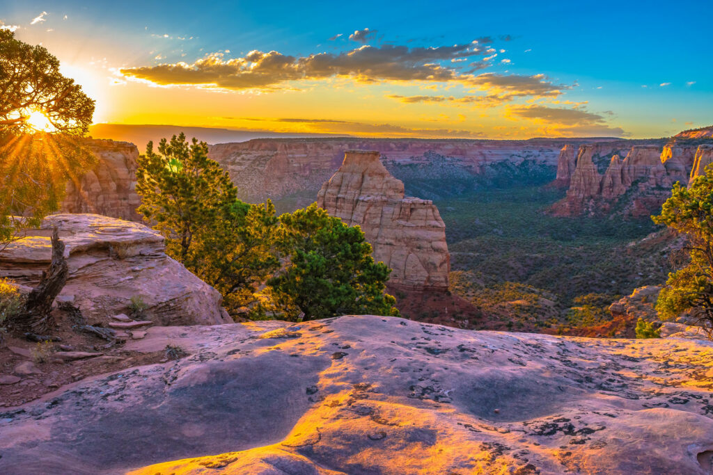 Sunrise at the Colorado National Monument