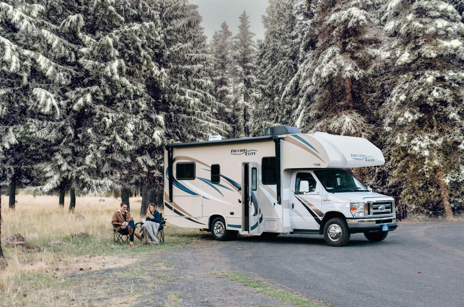 10-best-class-c-rvs-for-winter-and-cold-weather-getaway-couple