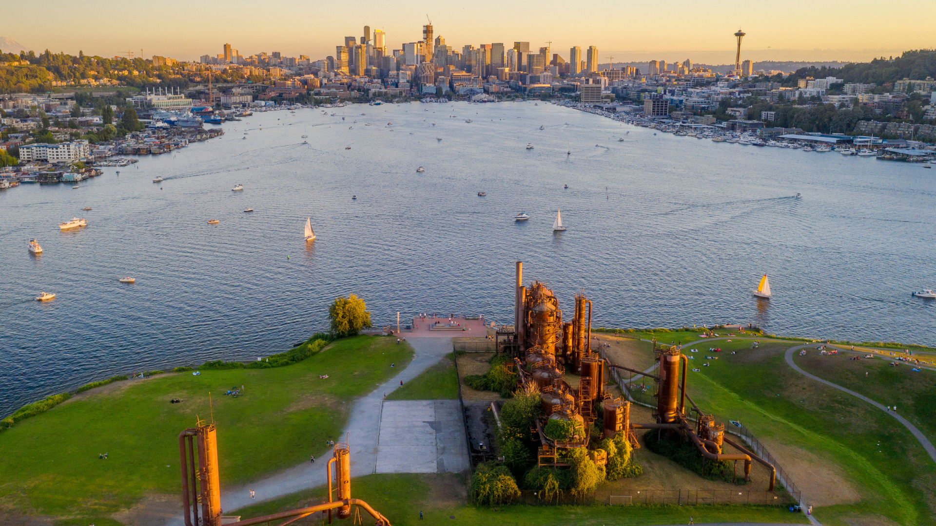 are dogs allowed at gasworks park seattle