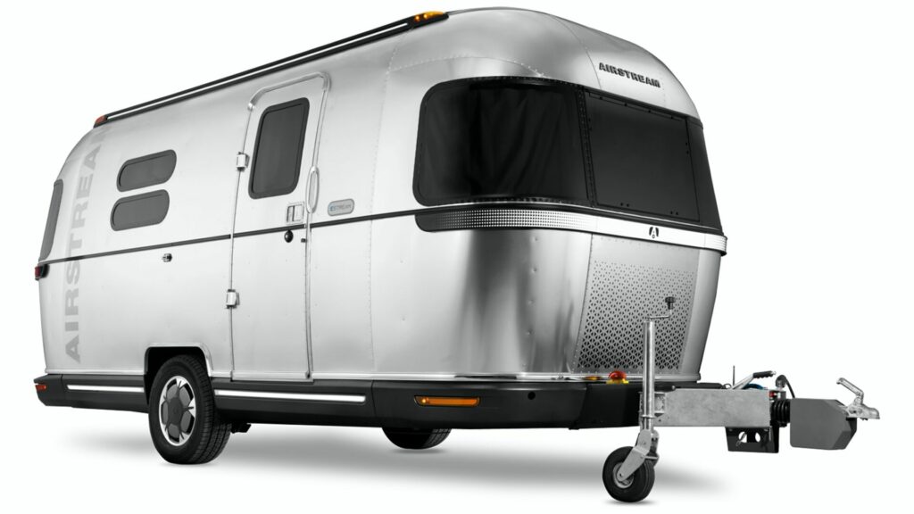 The airstream estream is the new electric trailer that brings the future to the present.
