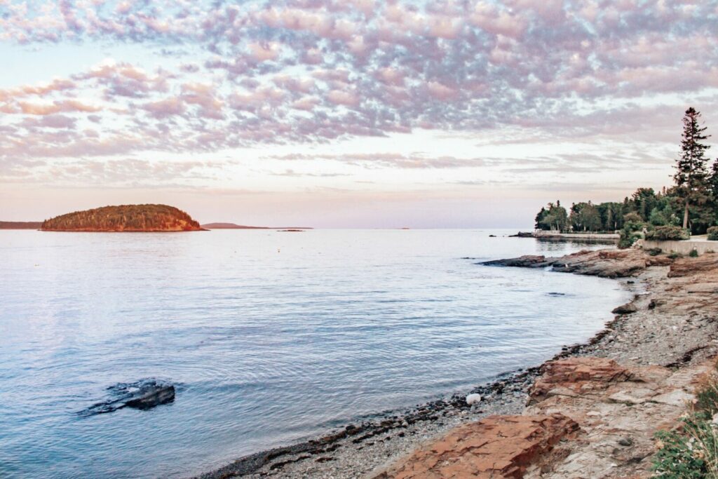 Visit Acadia National Park campgrounds during the summer and enjoy the warm weather and beach.