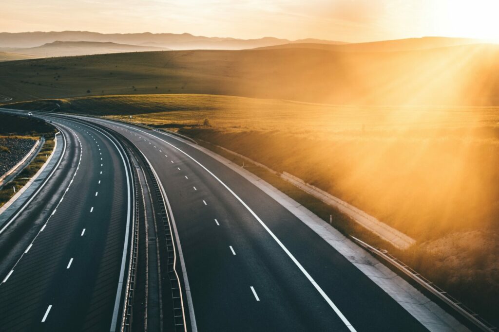 Even on an empty highway, highway hypnosis is always a threat when driving for too long. 