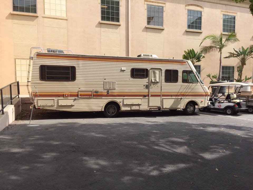 The Breaking Bad RV at Sony Picture Studios.