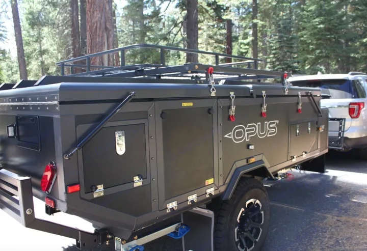 A 2020 Opus OP4 pop up camper rental.