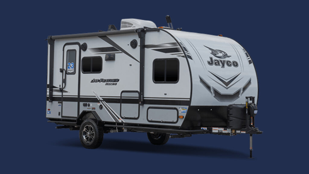 A Toyota Highlander's towing capacity can tow a Jayco Feather Micro 166FBS.