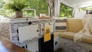 renovated popup camper available for rent