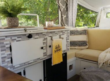 renovated popup camper available for rent