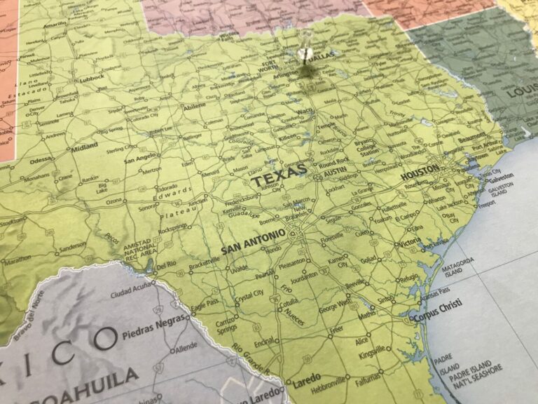 A Texas resident's map of Texas