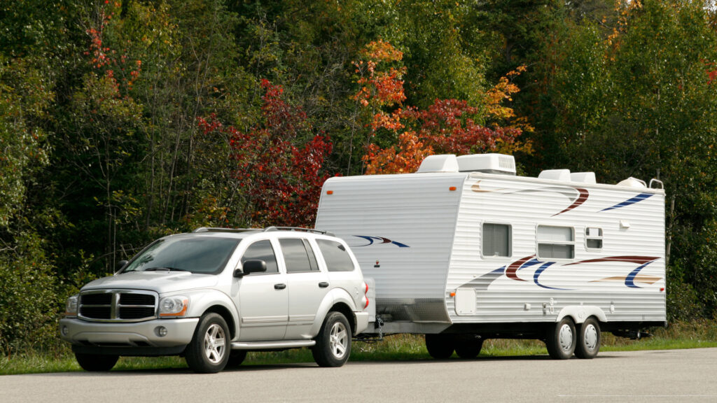 A top towing SUV best used for towing RVs