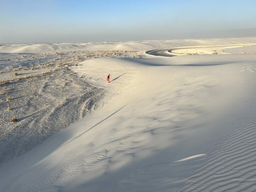 White Sands National Park, one of the newest national park