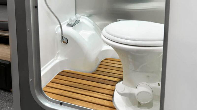 What Is a Shower Toilet Combo in an RV? - Getaway Couple