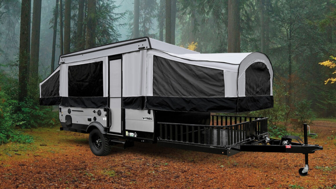 Pop-Up Camper Toy Haulers: Compact Yet All Inclusive - Getaway Couple