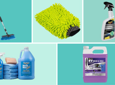 Group of the best RV cleaner products.