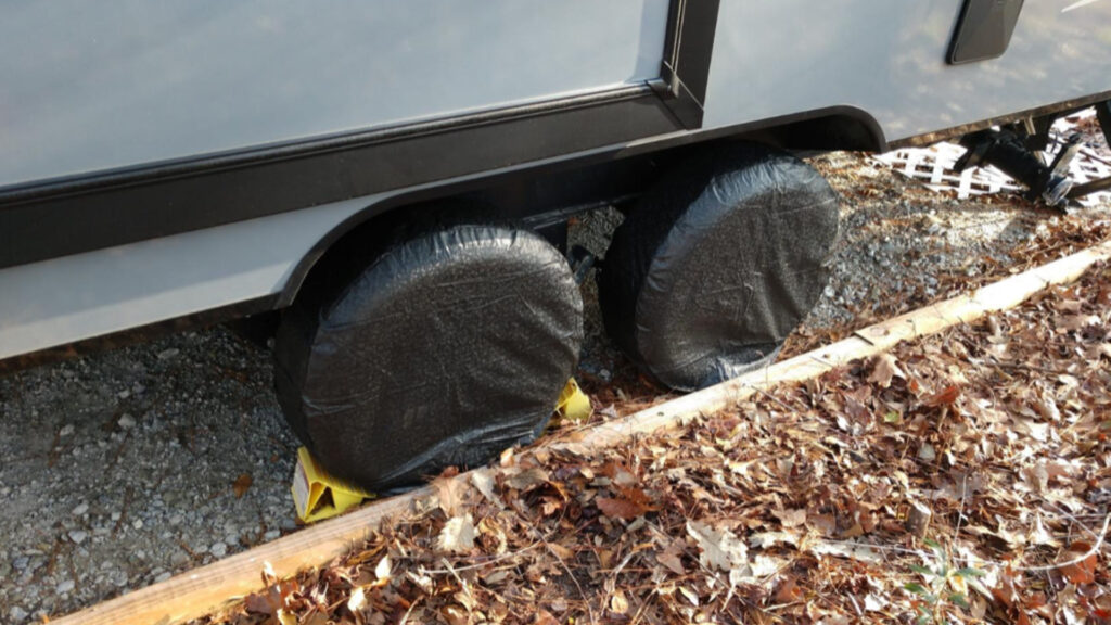 An image of RV tire covers