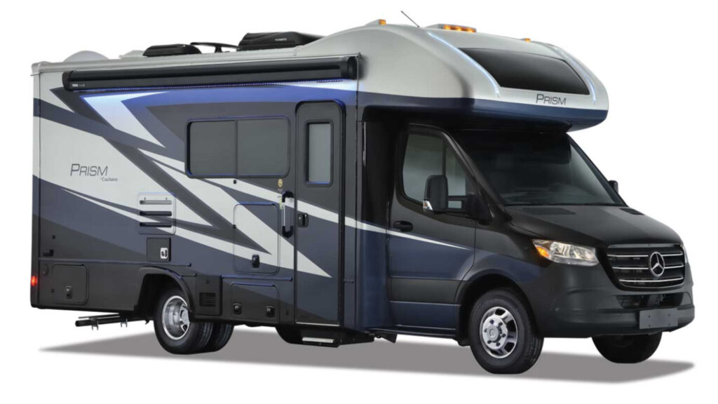 A product image of a Coachmen Prism small class c RV