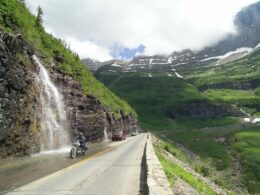 Image of the going to the sun road a portion of the overall national park to park highway