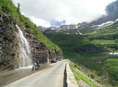 Image of the going to the sun road a portion of the overall national park to park highway