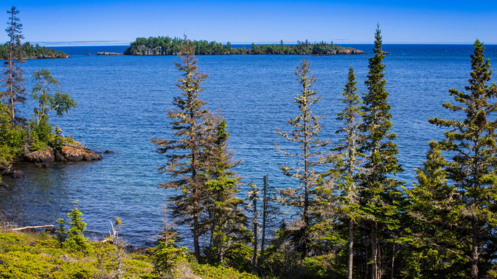 View of Isle Royale National Park