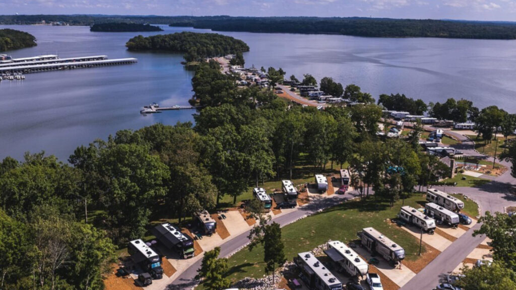 View of Elm Hill RV Resort, a rv park in tennessee