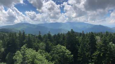 Great Smoky Mountains near an rv park in tennessee