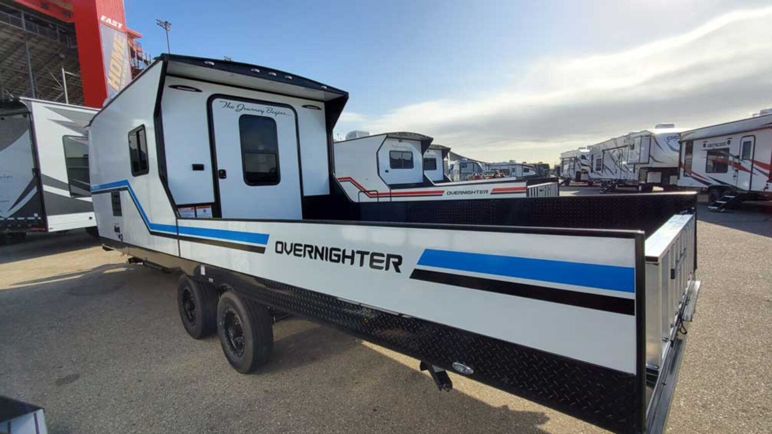 The Overnighter Is The Most Unique Toy Hauler Weve Ever Seen Getaway