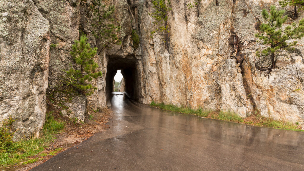 View of needles eye tunnel