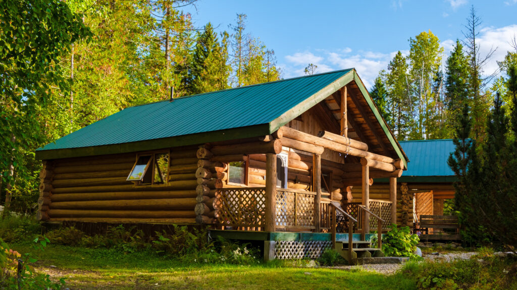 A Thousand Trails cabin that can be stayed at using a membership available for sale