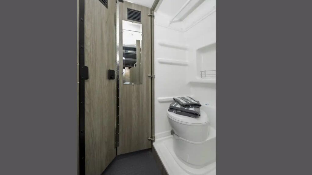 A winnebago solid 59PX camper van with bathroom