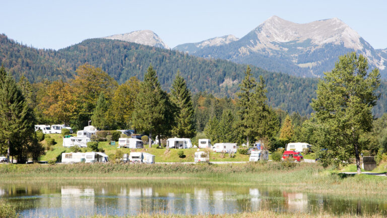 View of a Thousand Trails RV park using a membership to save on the cost of nightly fees