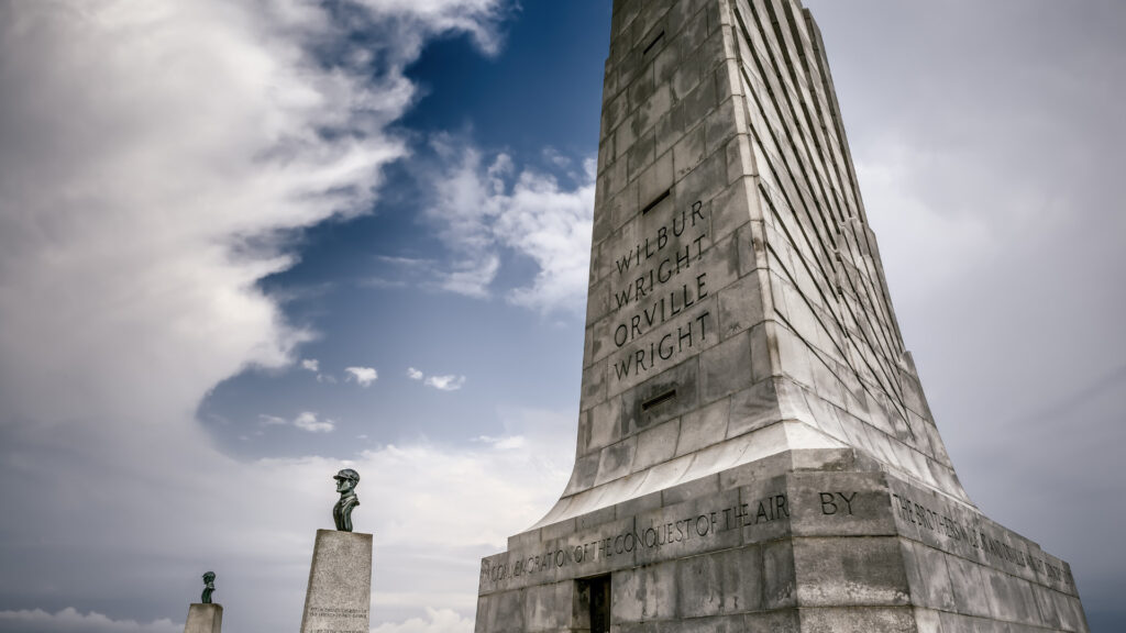 Wright Brothers National Memorial, one of the national parks in the southeast region