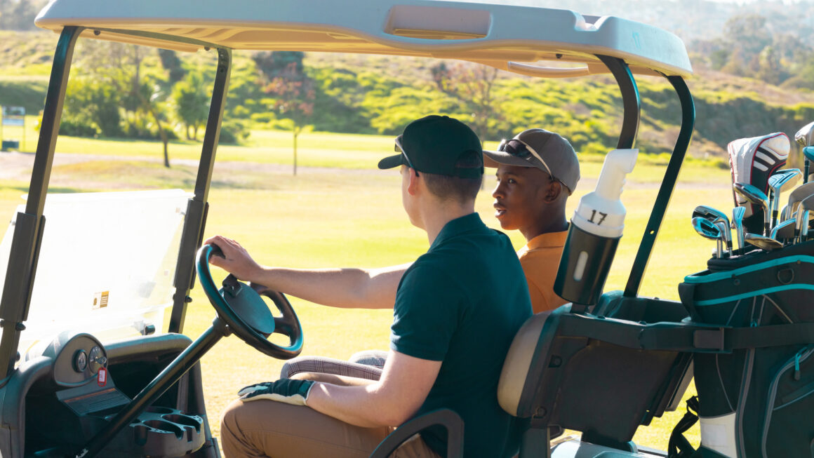 Do You Need a License for a Golf Cart? Getaway Couple