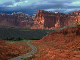 Capital Reef National Park in the southwest