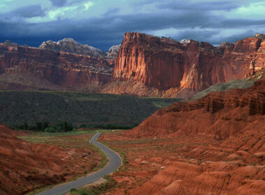 Capital Reef National Park in the southwest