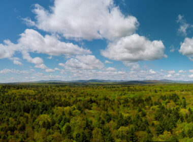 View of The Pocono mountains near Pocono camping areas